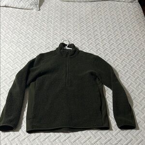 Lululemon Tundra Teck Men's Green 1/4 Zip